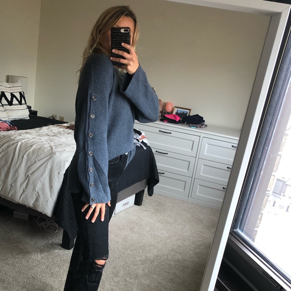 BLUE MADEWELL SWEATER